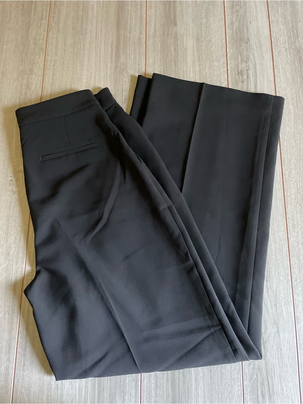 Express women's 8 regular black super high rise trouser dress pants